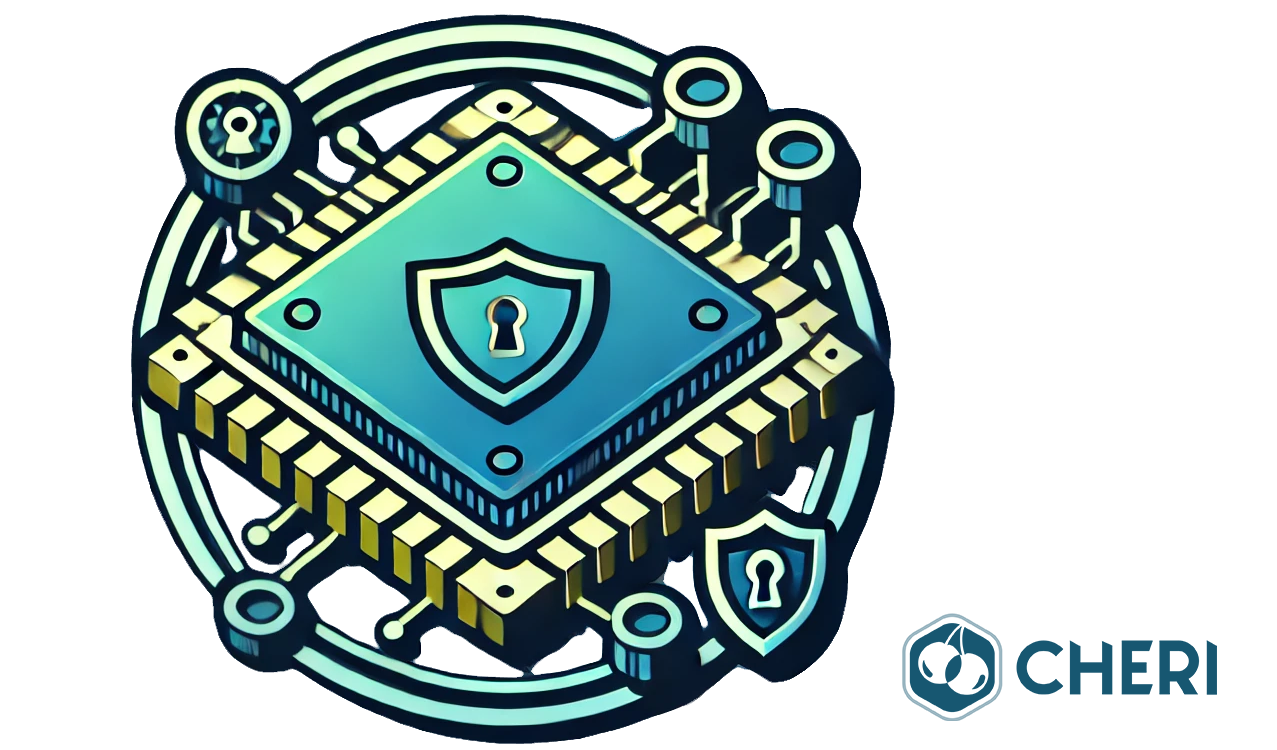 A CPU with padlocks and protective shielding