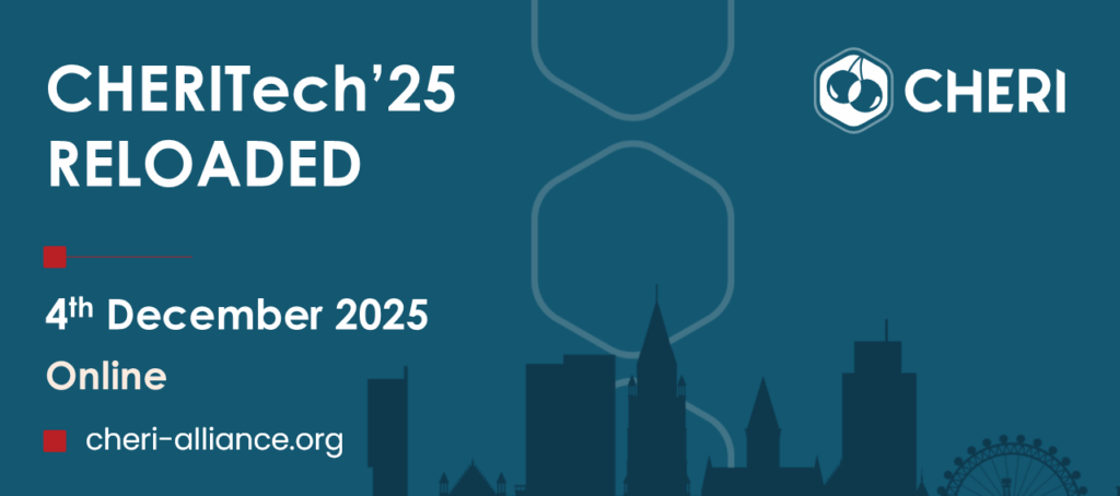 CHERITech'25 Reloaded 4th December Online