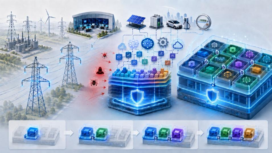 Long-life utility platforms must keep evolving without allowing each new software component to enlarge the blast radius of a failure.